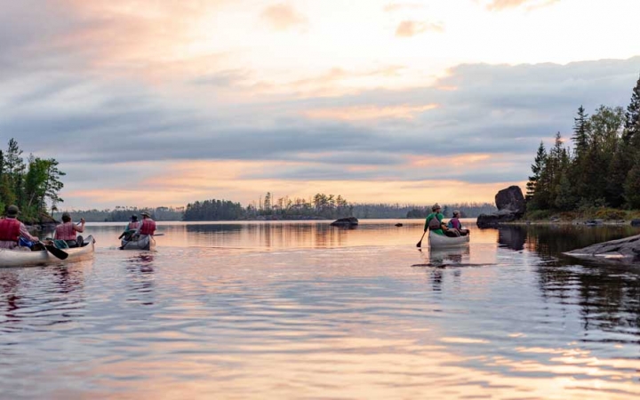 gap year canoeing trip